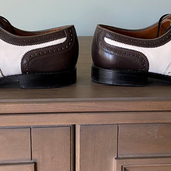 Allen Edmonds: Broad Street, Carbon/White Size 11 D - Picture 6 of 7